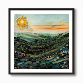 'Sunrise' 2 Art Print