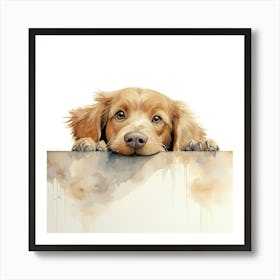 Golden Retriever 13 Art Print