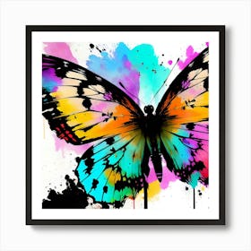 Colorful Butterfly 111 Art Print