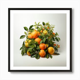 Citrus Tree Art Print