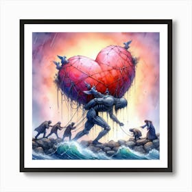 Heart Of The Ocean 3 Art Print