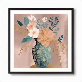 Flowers In A Vase 2 Art Print