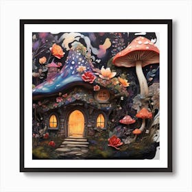 Fairy House 2 Art Print