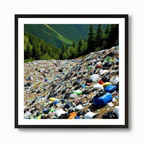 Mountain Of Trash Art Print