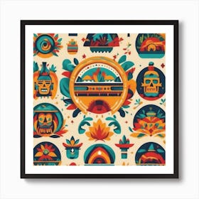 Mexican Art 1 Art Print