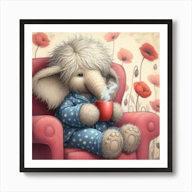 Teddy Bear 10 Art Print