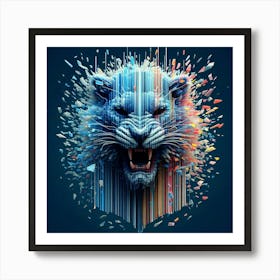 Lion Art 1 Art Print