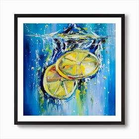 Lemonade Lemon Art Painting Art Print