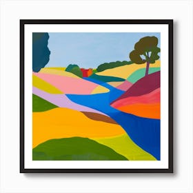 Abstract Park Collection Richmond Park London 2 Art Print