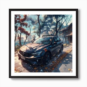 Subaru Art Print