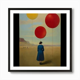 'The Balloons' Art Print