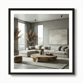 Modern Living Room 143 Art Print