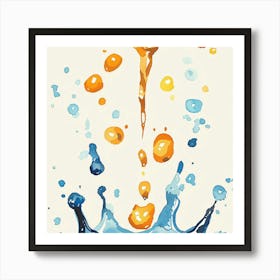 Water Splash 5 Art Print