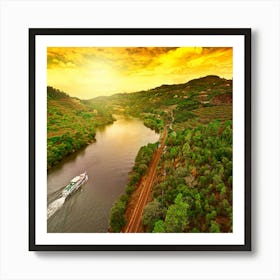 Douro River Art Print