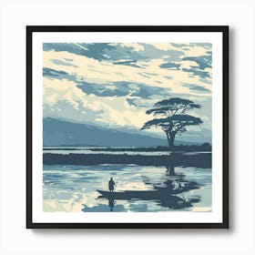 Kenyan Savannah Art Print