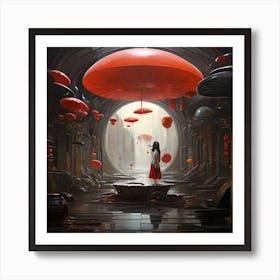 fiction art Art Print