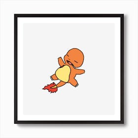 Charmander Art Print