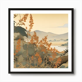 Asian Landscape Poster