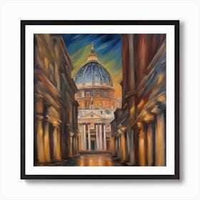 St Peter'S Cathedral Art Print