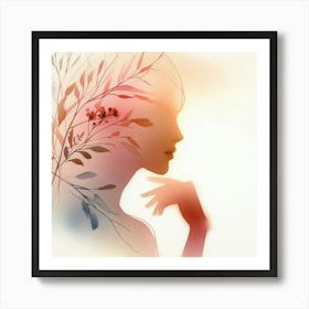 Portrait Of A Woman 38 Art Print