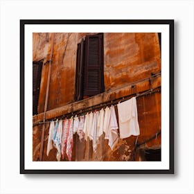 Roman Streets II Art Print