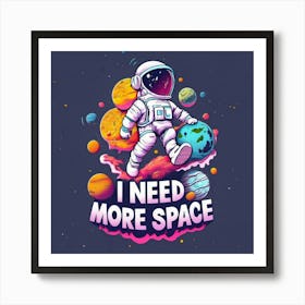 I Need More Space Art Print