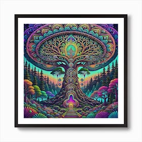 Journey To The Heartwood Art Print