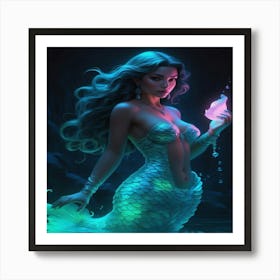 Mermaid 3 Art Print