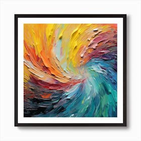 Abstract Painting 21 Art Print