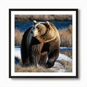 Grizzly Bear 6 Art Print