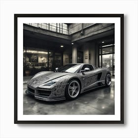 Lamborghini 241 Art Print