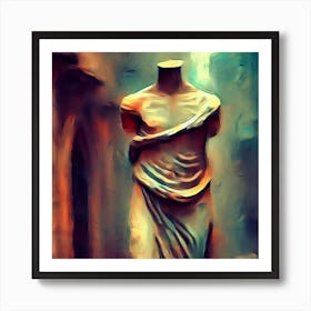 Statue Of Rome Art Print