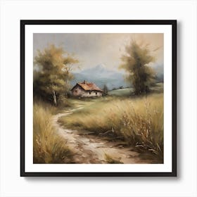 Country Road 2 Art Print