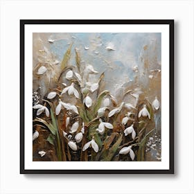 Snowdrops 3 Art Print