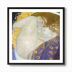 Sleeping Woman Art Print