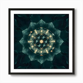 Celestial Mandala Art Print