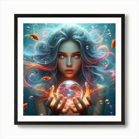 Mermaid 39 Art Print