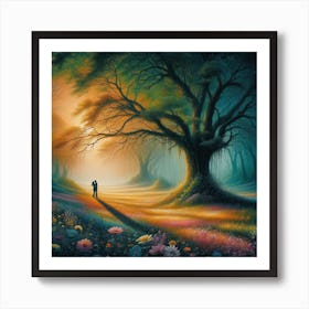 Walk In The Woods Art Print