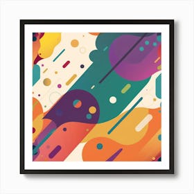 Abstract Abstract Background Art Print