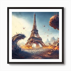 Eiffel Tower Art Print