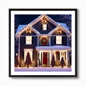 Christmas Decorations 4 Art Print