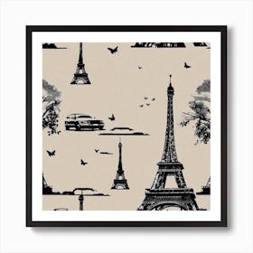 Paris Eiffel Tower 131 Art Print