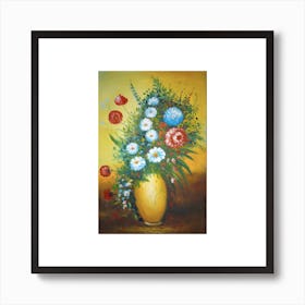 Flowers In A Vase Art Print