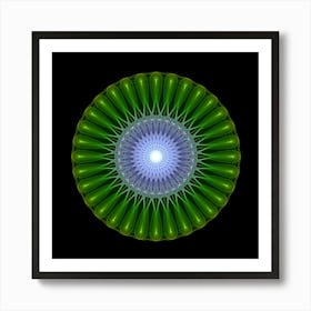 Orbis Iteratio Viridis - #1 Art Print