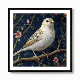 Bird On A Branch Art 3 Art Print