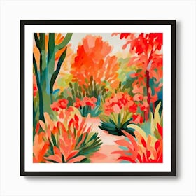 Flower Garden Art Print