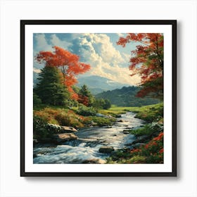 Beautiful Landscape (1) Art Print