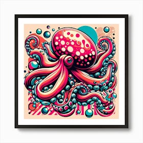 Octopus 7 Art Print