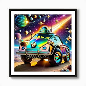 Cosmic Drive Art Print