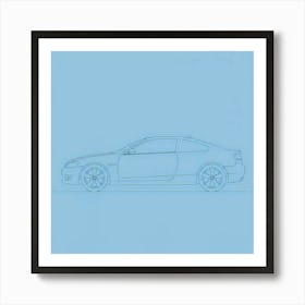 Car Drawing 1 Art Print